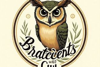design high quality owl vintage logo with creative concepts