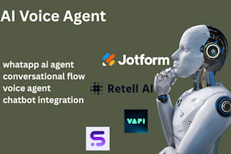 ai voice agents using retell ai, synthflow, vapi ai, and jotform ai cold calling