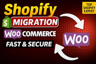 migrate your online store between shopify and woocommerce