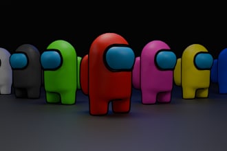 design optimized 3d props and assets for games