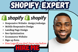 build shopify store design redesign shopify dropshipping store shopify website
