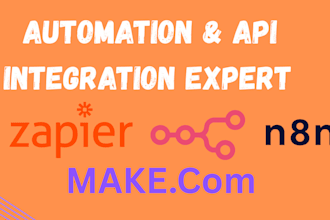 create zapier make com n8n automation api integration ai crm