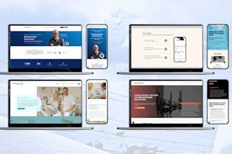 create your simple wordpress elementor one page website in 24h