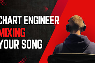 mix your demo into a chart ready mix with industry standard processing