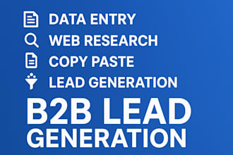 provide professional b2b lead generation service