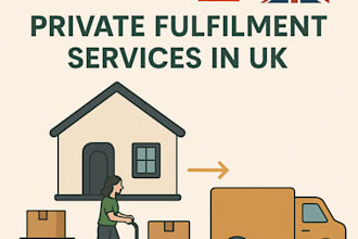 hold stock and fulfil your UK shopify orders from home