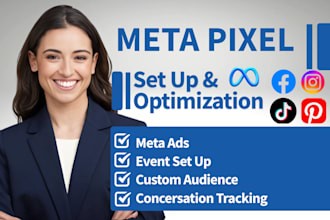 setup and optimize meta pixel for tracking meta ads performance, google manager