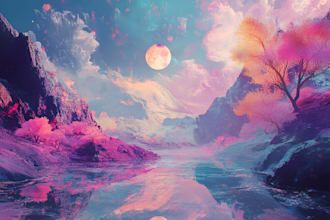 do environment or background concept art illustration