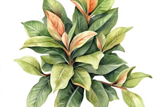 paint watercolour botanical illustrations