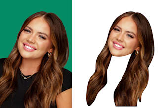 crop out heads or custom face cut out within 3 hours