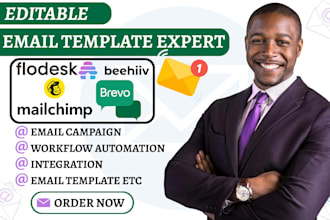 design html brevo email template stripo flodesk newsletter mailchimp automation