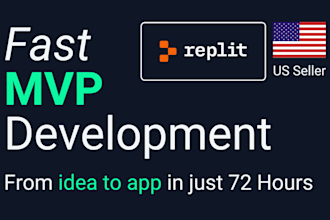 fix or build your app mvp in replit