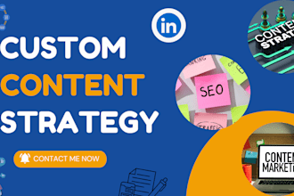 do custom website seo content strategy writing linkedin content marketing