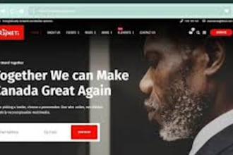 election website political campaign lawyer donation website