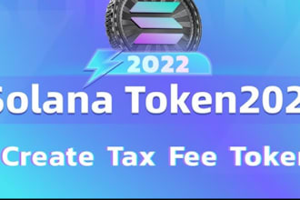 create solana spl token 2022 tax token evm solana stablecoin
