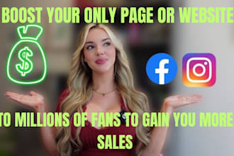 share,promote book, onlyfans, crypto twitter, website, tiktok to 10m fb follower