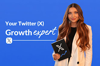 manage your x twitter account and fast organic growth