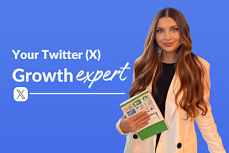 manage your x twitter account and fast organic growth