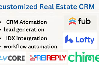 real estate crm, lofty kvcore follow up boss, workflow automation sales pipeline