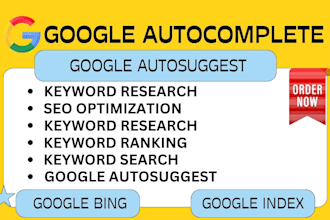 do google autocomplete bing keyword research autosuggestion SEO website ranking