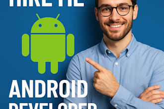 create, update, and fix android apps kotlin and java