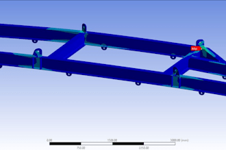 structural fea, engineering analysis and optimization are performed