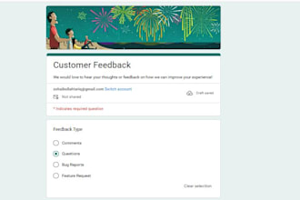 custom google forms with conditional logic delivered in 1 hour