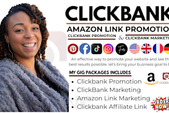 clickbank affiliate link amazon affiliate link promotion referral marketing