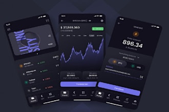 develop crypto app, crypto trading app, wallet app, trading app