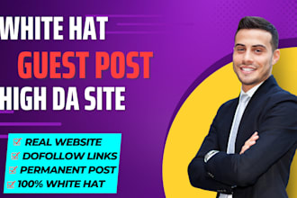 publish white hat guest post on high da DR real traffic site