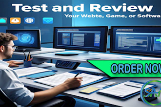 test and review your app, website, games or software with detailed feedback