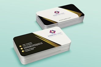 do modern minimalist luxury business card design