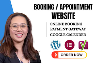 design booking websites for taxi, property, hotel, rental on wordpress and wix