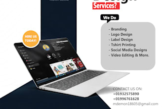 design modern posters for business promotion