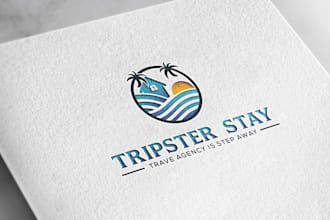 make modern minimalist custom logo design