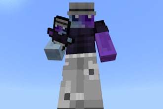 create a custom 2d totem texture pack for minecraft bedrock