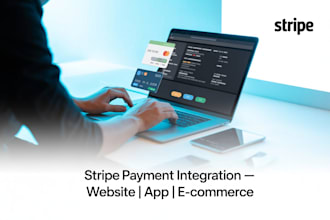 integrate stripe payments into your website or app