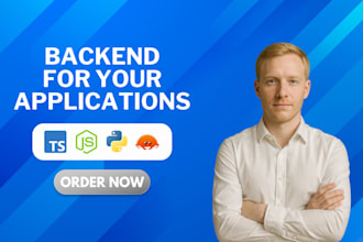 make your application backend, nodejs, typescript, and more