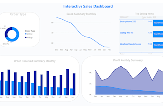 build a professional power bi dashboard tailored to your business data