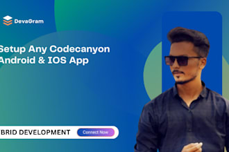 setup any codecanyon android and IOS app