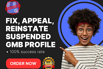 reinstate suspended google my business, appeal and fix gmb suspension