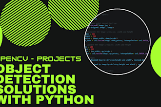 do opencv object detection projects