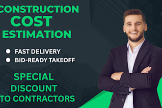 do construction estimate, cost estimation, material take off