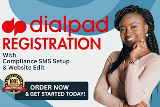 dialpad a2p 10dlc registration, tcr compliant, simple compliant website edit