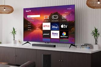 develop iptv streaming smart TV apps for roku fire TV samsung tizen and webos