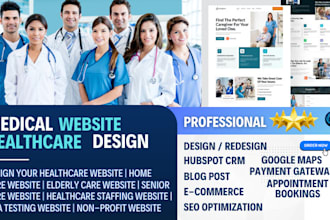 design health care staffing agency website medical website staffing website