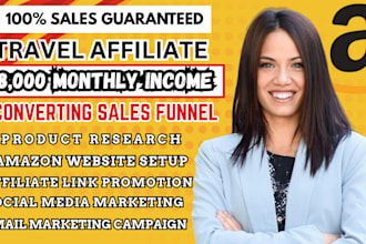boost success travel affiliate marketing travel website sales funnel for revenue