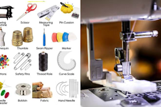 provide you with step by step sewing instruction guide sewing pattern