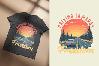 do retro vintage t shirt and merchandise design or badge graphic t shirt designs