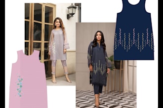 create embroidery and print designs for your fashion brand